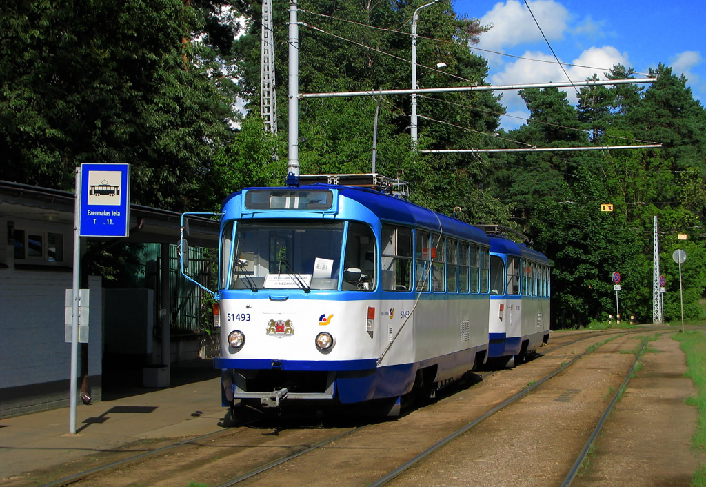 Рига, Tatra T3A № 51493
