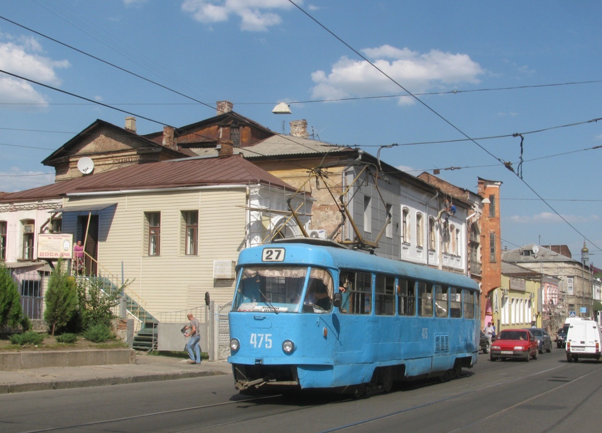 Харьков, Tatra T3SU № 475