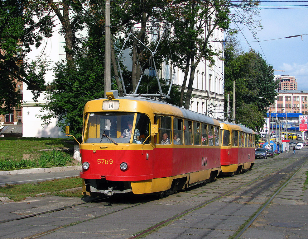 Киев, Tatra T3SU № 5769