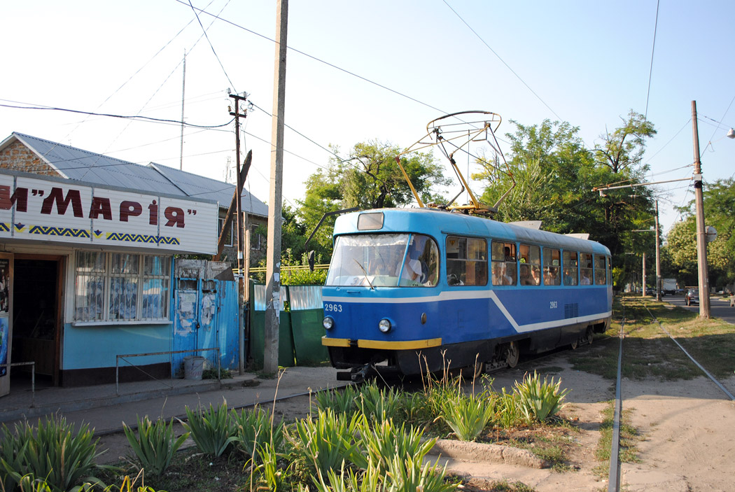 Одесса, Tatra T3R.P № 2963