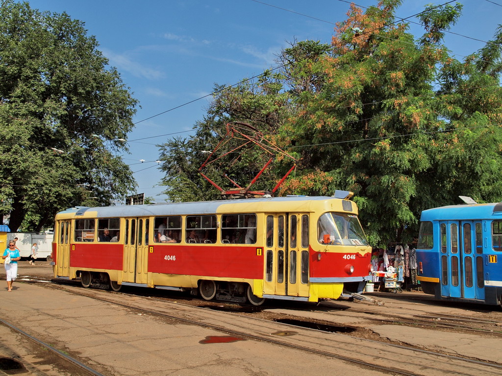 Одесса, Tatra T3SU № 4046