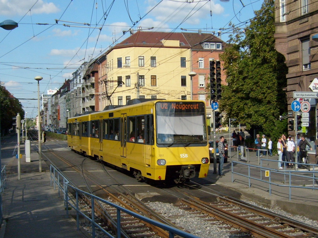 Штутгарт, Duewag DT8.4 № 3051