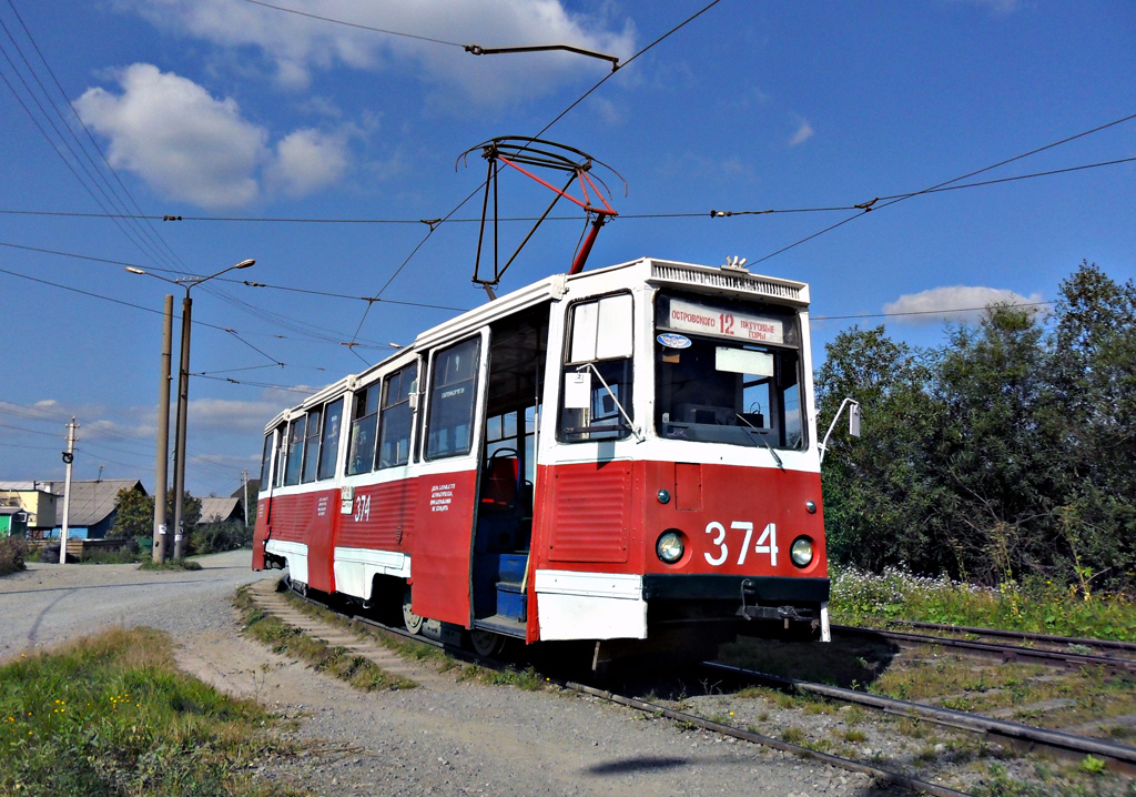 Нижний Тагил, 71-605 (КТМ-5М3) № 374
