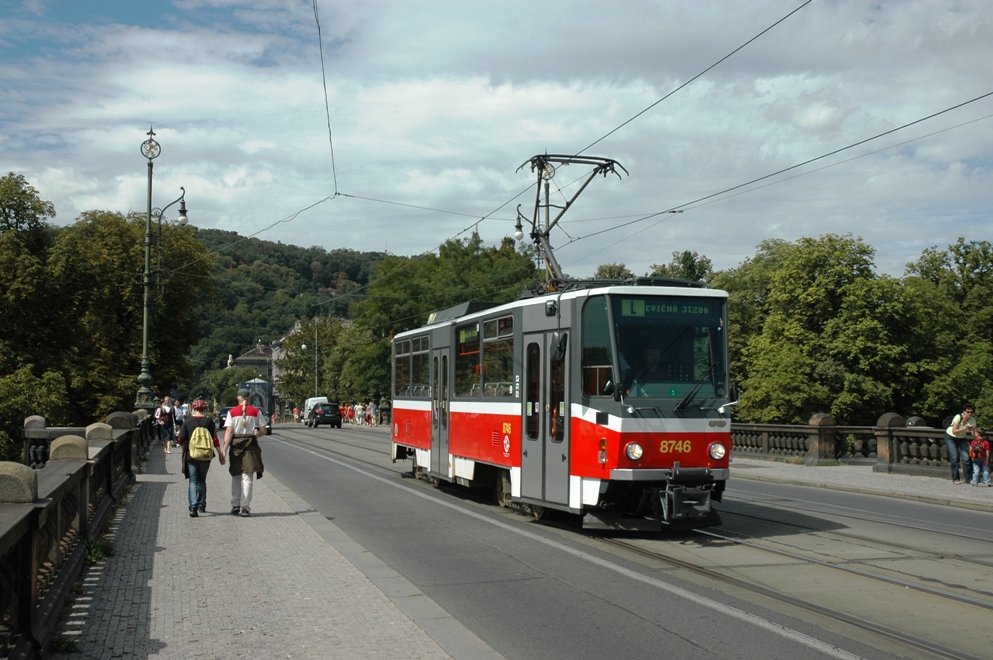 Прага, Tatra T6A5 № 8746