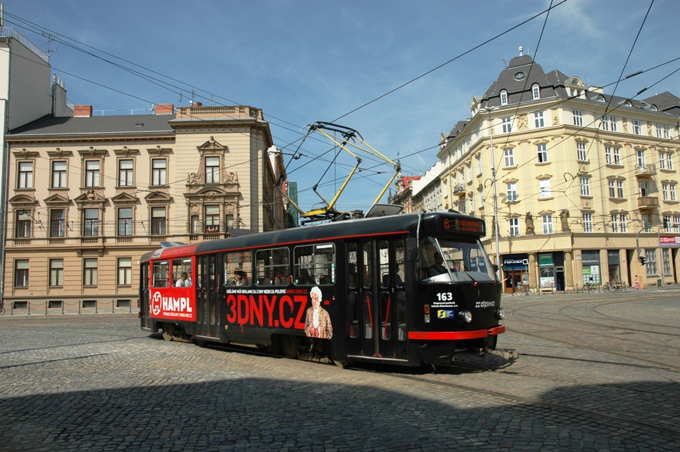 Оломоуц, Tatra T3R.P № 163