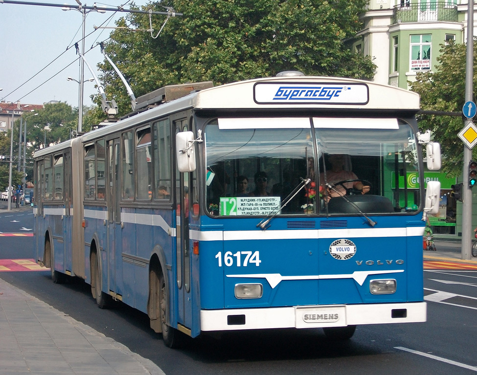Бургас, Volvo/Hess/Siemens B58 № 16174