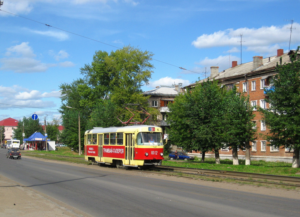 Iževskas, Tatra T3SU mod. Izhevsk nr. 1012