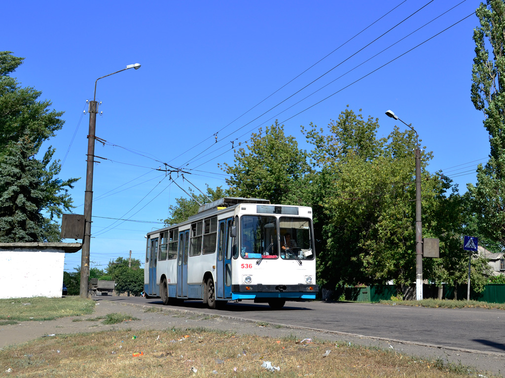 Vuhlehirskas, YMZ T2 nr. 536