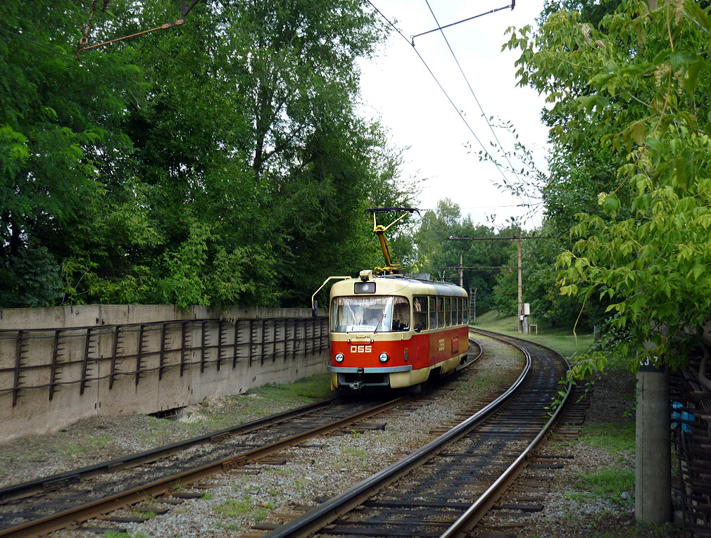 Крывы Рог, Tatra T3 № 055 Крывы Рог, Tatra T3 № 055