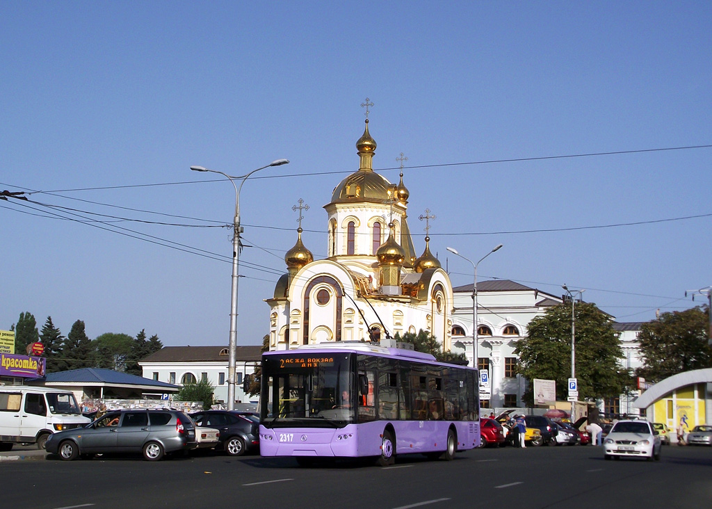 Донецк, ЛАЗ E183A1 № 2317