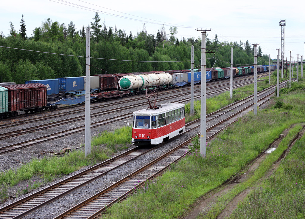 Усть-Илимск, 71-605 (КТМ-5М3) № 010