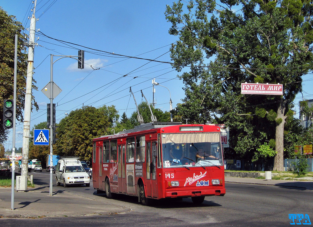 Ровно, Škoda 14Tr05 № 145