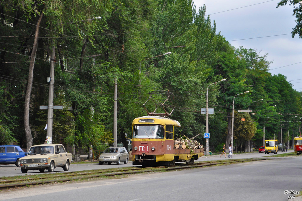 Запорожье, Tatra T3SU (двухдверная) № ГС-1