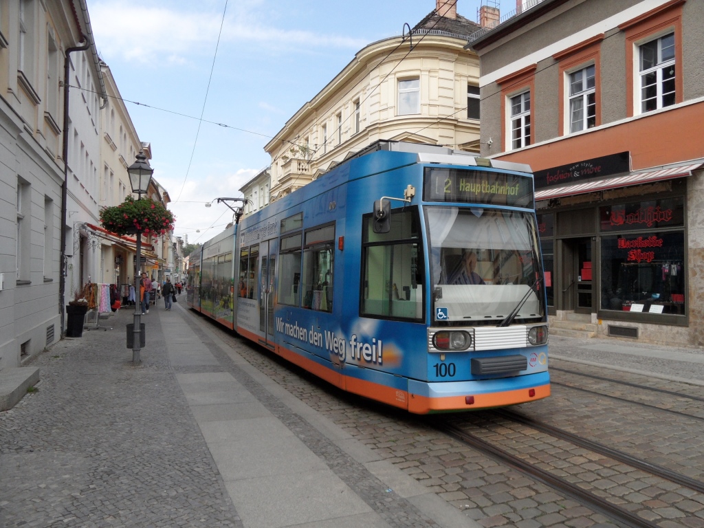 Бранденбург-на-Хафеле, Duewag MGT6D № 100