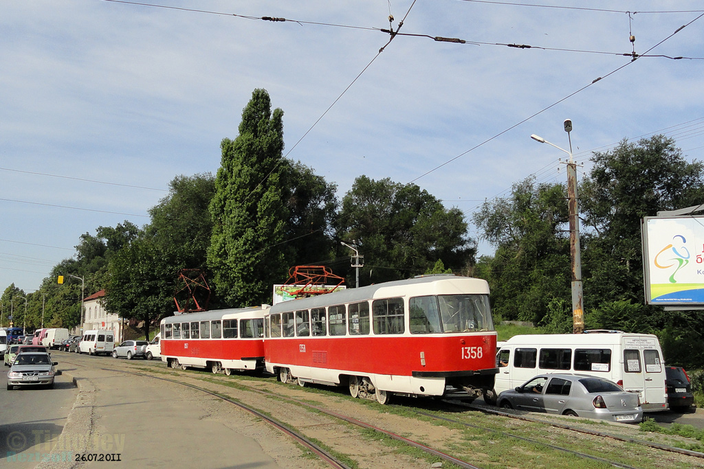 Днепр, Tatra T3SU № 1358