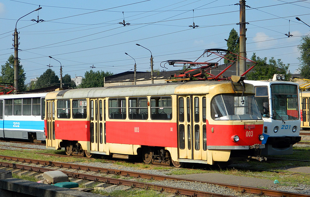 Кривой Рог, Tatra T3R.P № 003