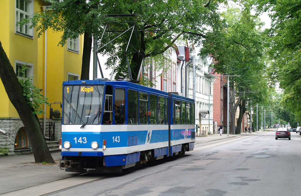 Таллин, Tatra KT4DM № 143