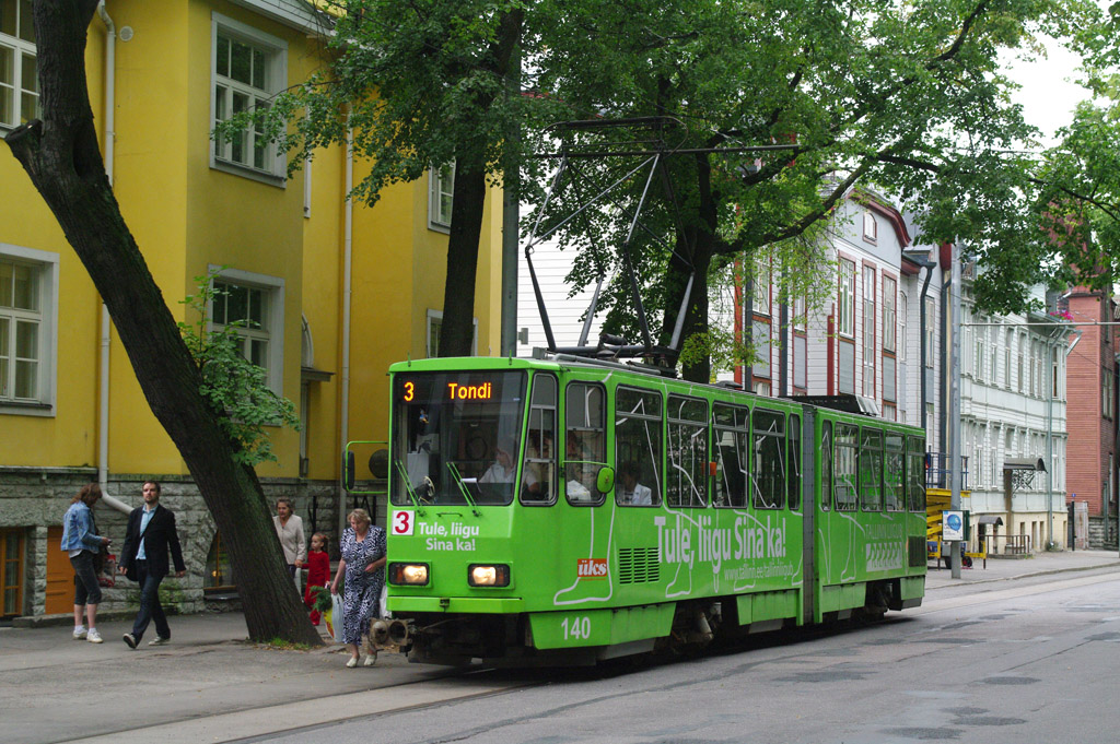 Таллин, Tatra KT4D № 140