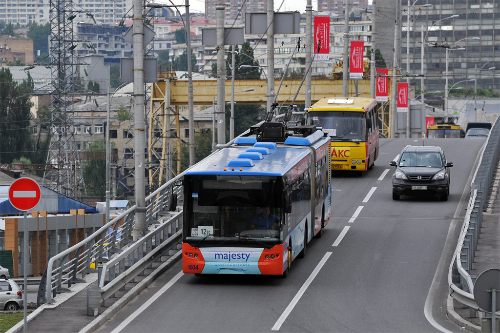 Киев, ЛАЗ E301D1 № 1604