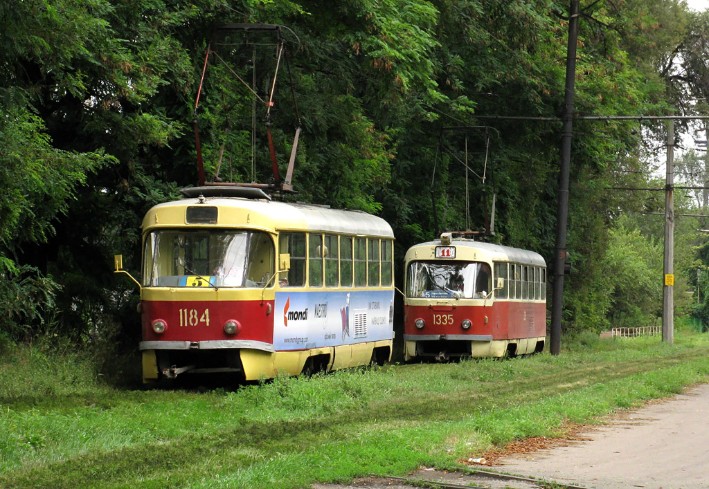 Днепр, Tatra T3SU № 1184