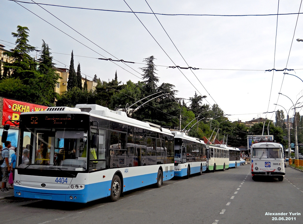 Крымский троллейбус, Богдан Т70115 № 4404