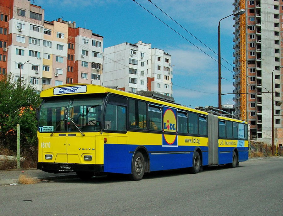 Бургас, Volvo/Hess/Siemens B58 № 16170