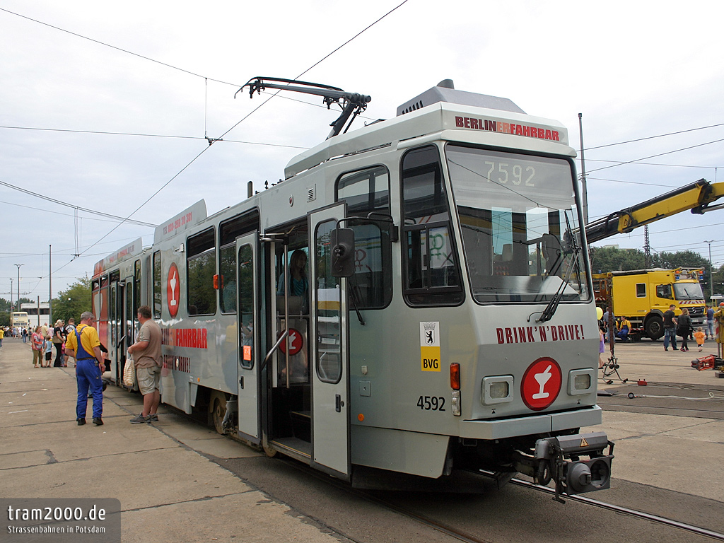 Берлин, Tatra KT4DM № 4592