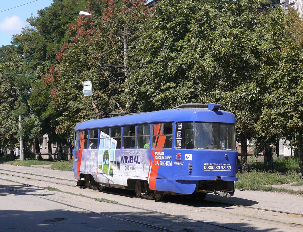 Днепр, Tatra T3SU № 1250