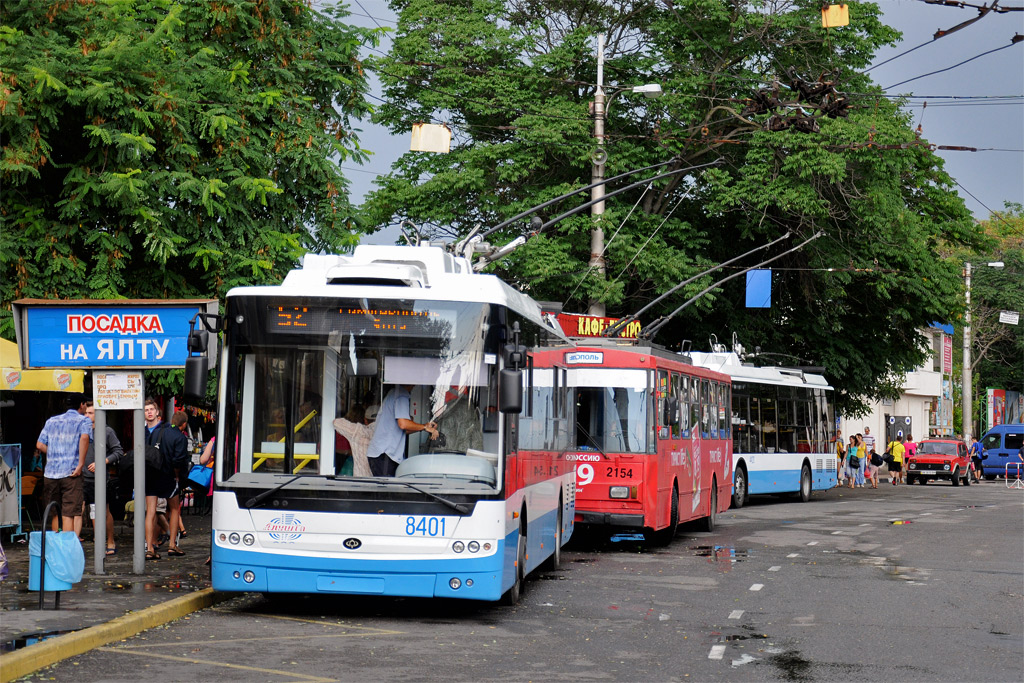 Crimean trolleybus, Bogdan T70115 № 8401