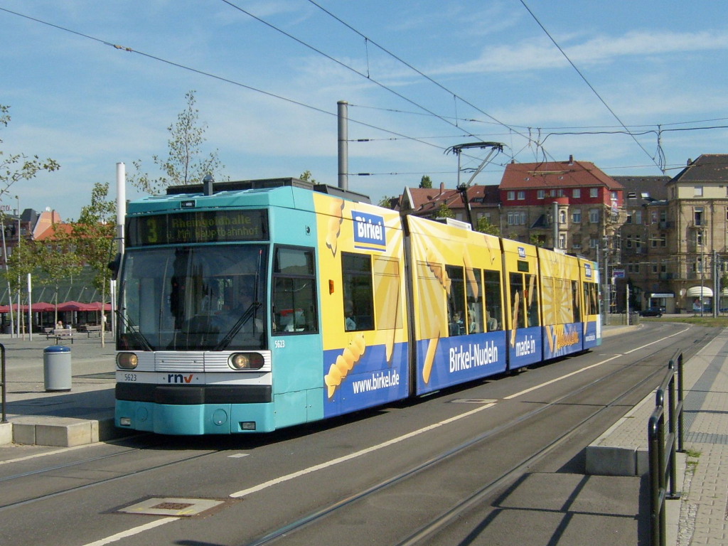 Rhein-Neckar, Duewag 6MGT Nr 5623