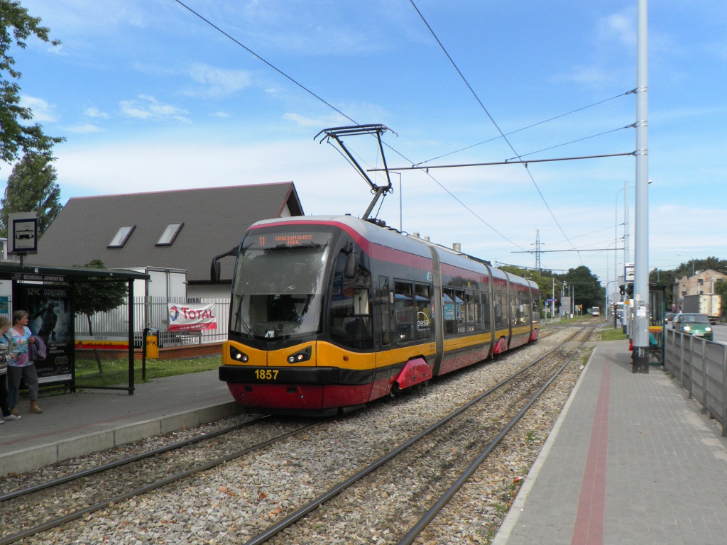 Лодзь, PESA Tramicus 122N № 1857
