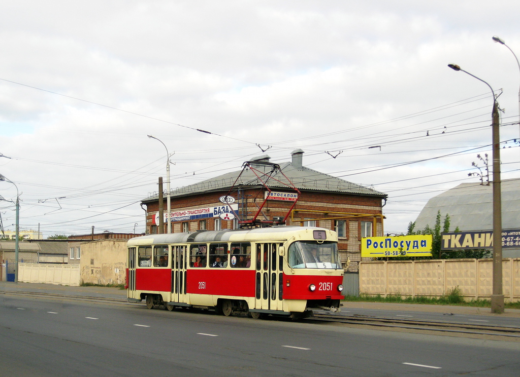 Ижевск, Tatra T3SU мод. Ижевск № 2051