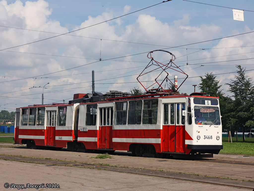 Санкт-Петербург, ЛВС-86К № 3468 Санкт-Петербург, ЛВС-86К № 3468
