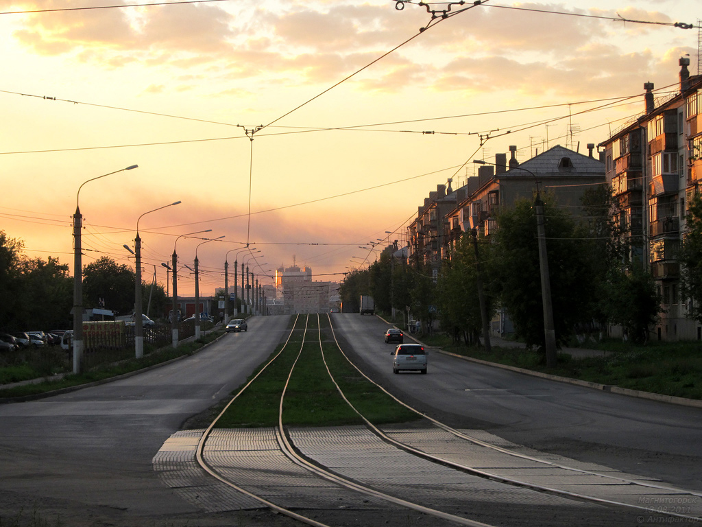 Магнитогорск — Трамвайные линии