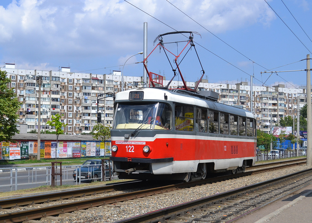 Краснодар, Tatra T3SU КВР ТРЗ № 122