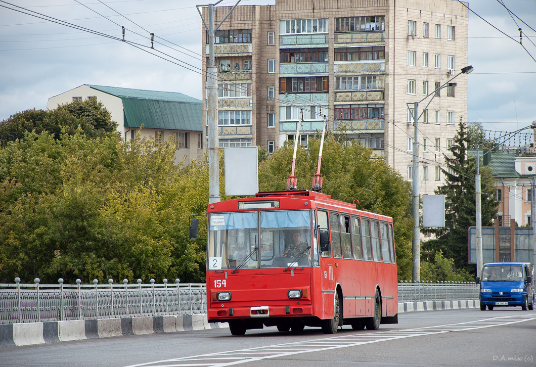 Ровно, Škoda 14Tr10/6 № 154