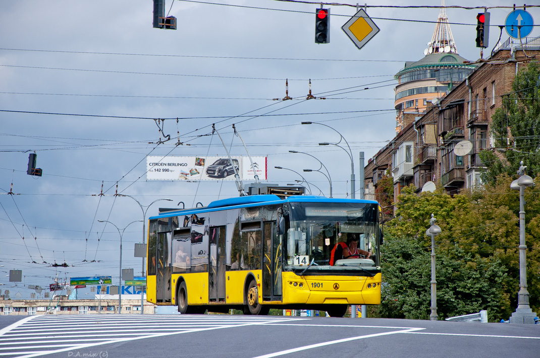 Киев, ЛАЗ E183D1 № 1901