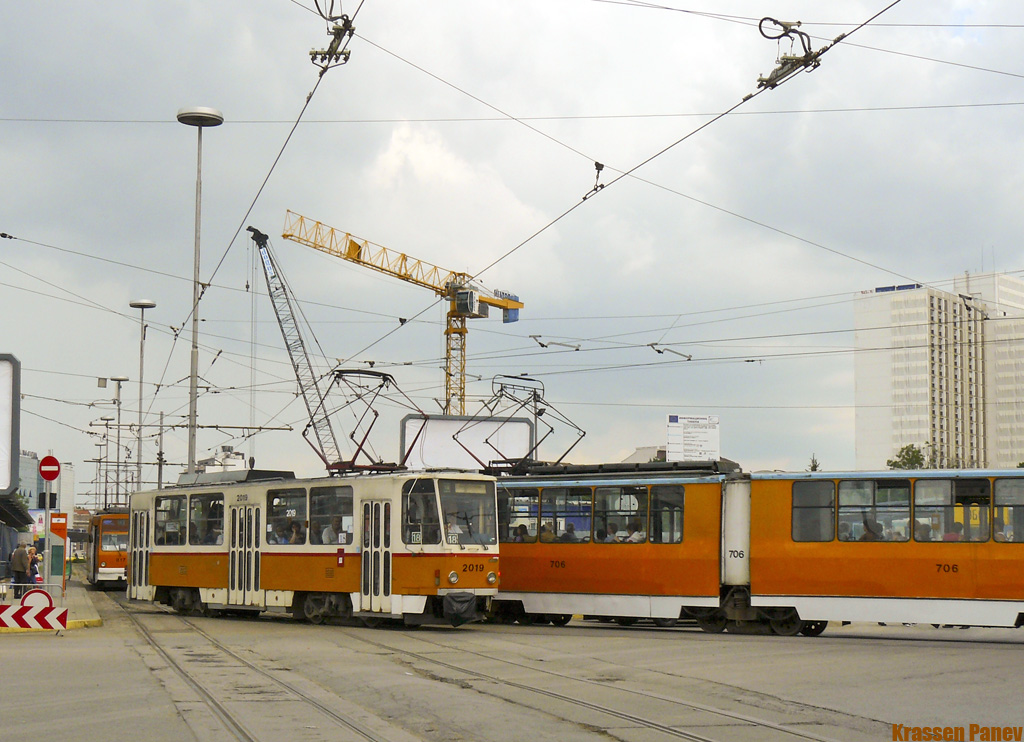 София, Tatra T6A2B № 2019