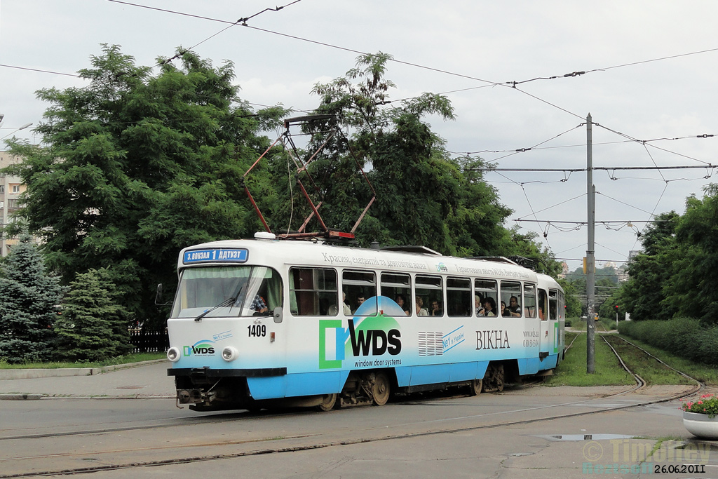 Днепр, Tatra T3DC1 № 1409