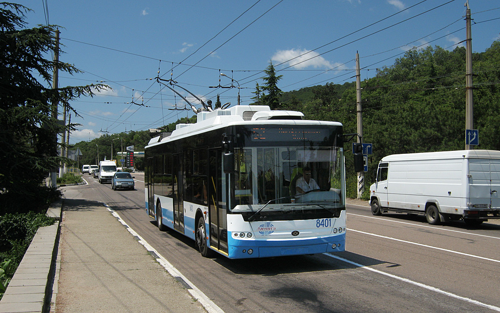 Крымский троллейбус, Богдан Т70115 № 8401