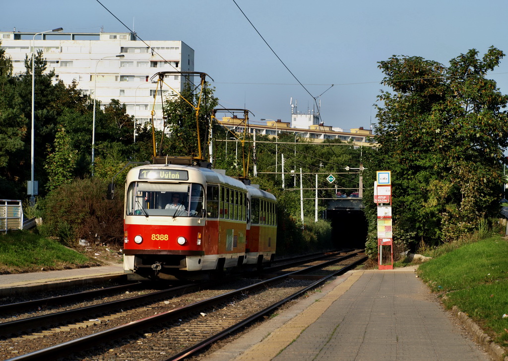 Прага, Tatra T3R.P № 8388