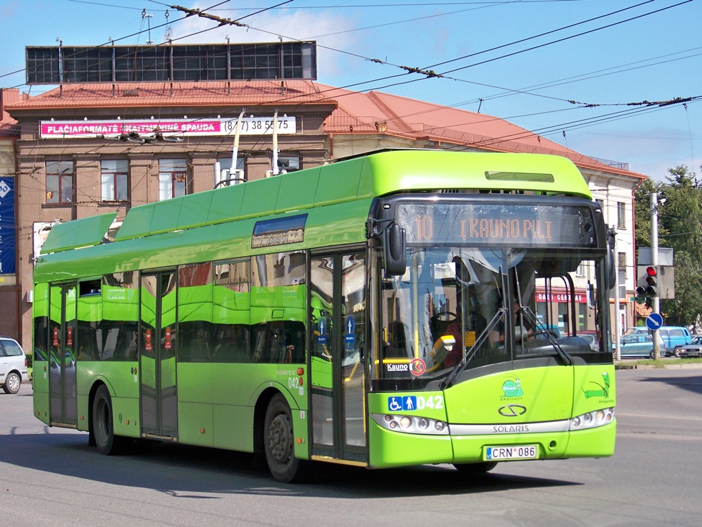 Каунас, Solaris Trollino III 12 AC № 042