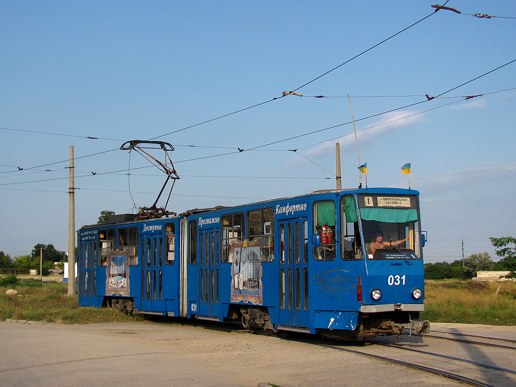Евпатория, Tatra KT4SU № 031