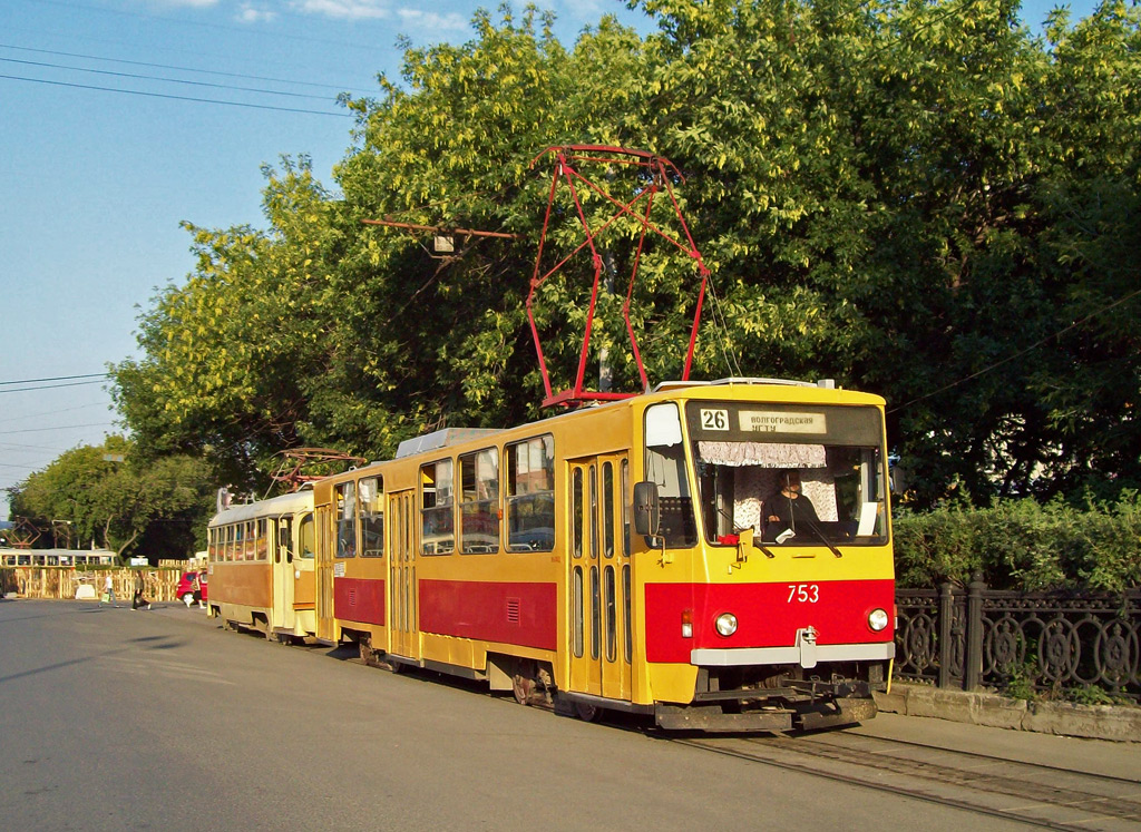Екатеринбург, Tatra T6B5SU № 753