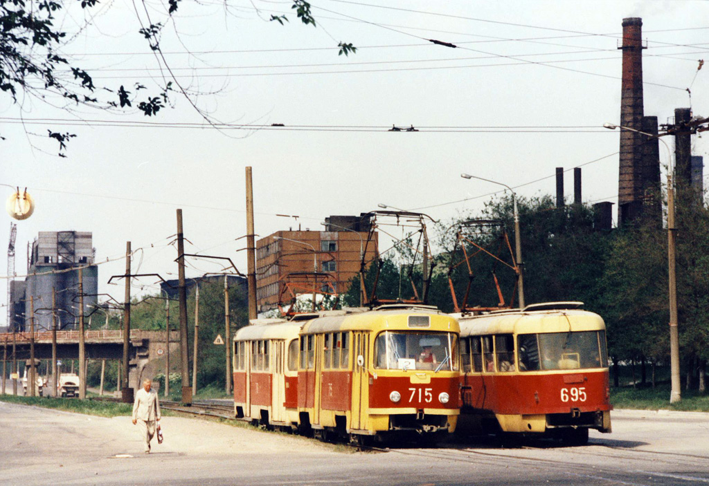 Запорожье, Tatra T3SU № 715