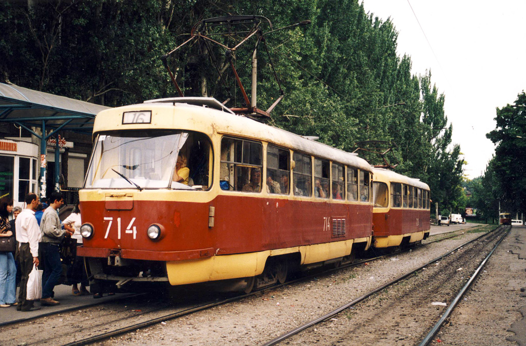 Запорожье, Tatra T3SU № 714