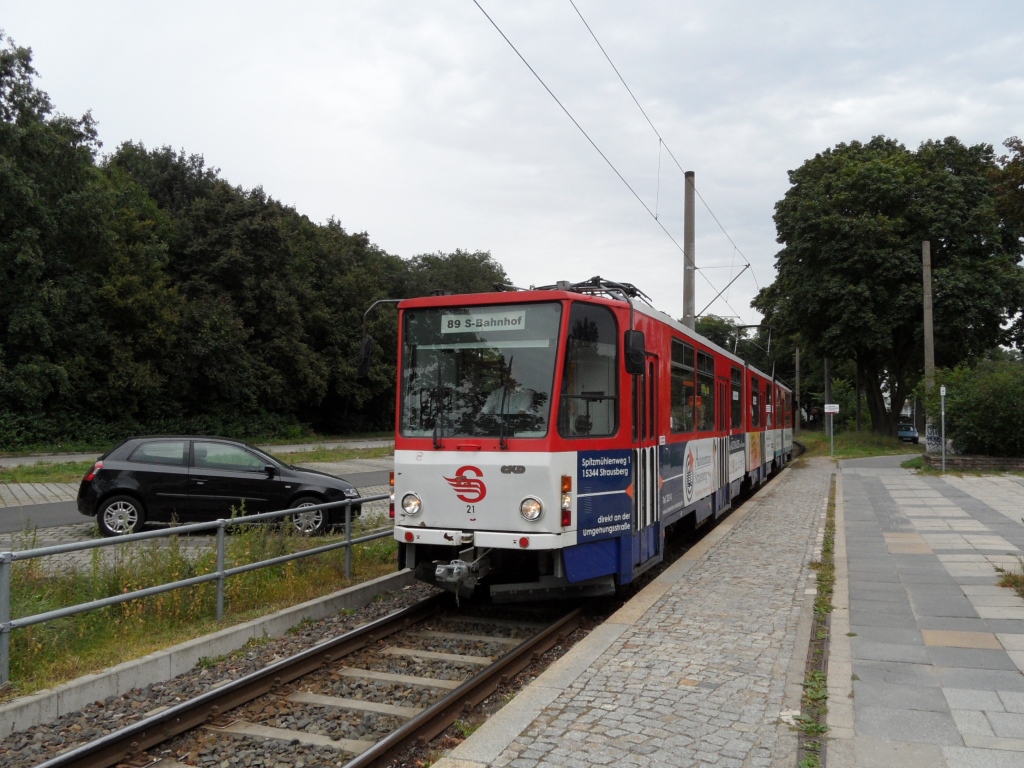 Штраусберг, Tatra KT8D5 № 21