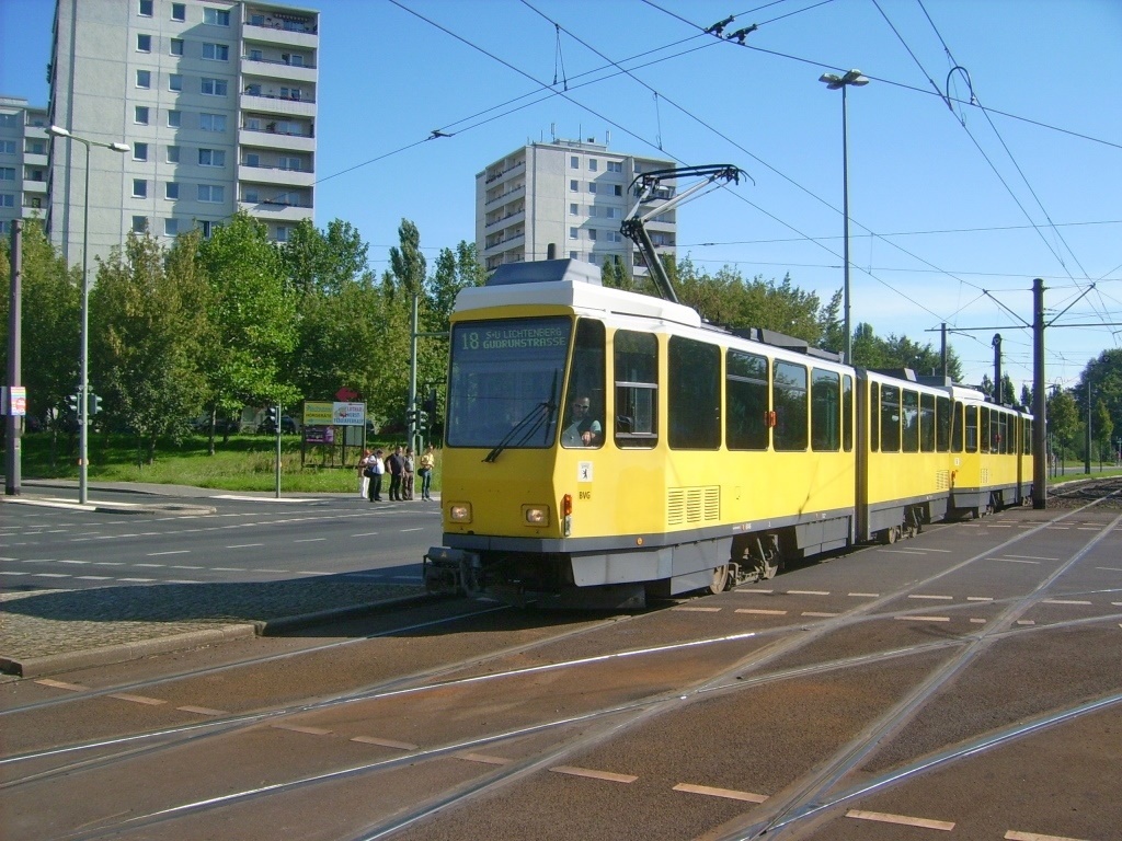 Берлин, Tatra KT4DM № 6145