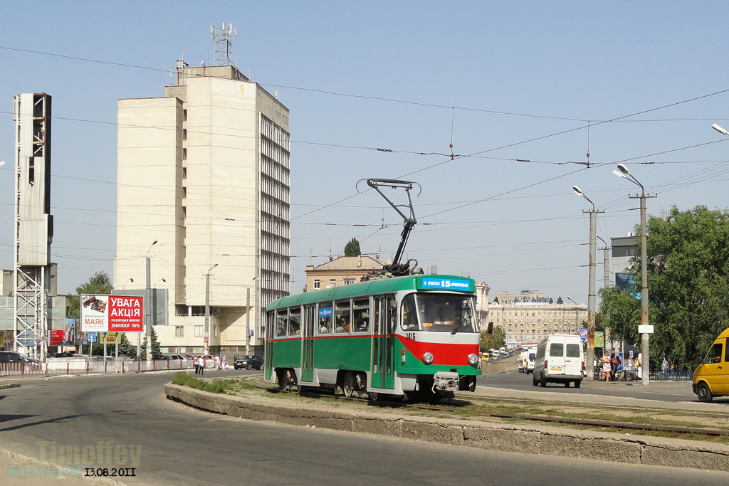 Днепр, Tatra T4DM № 1416