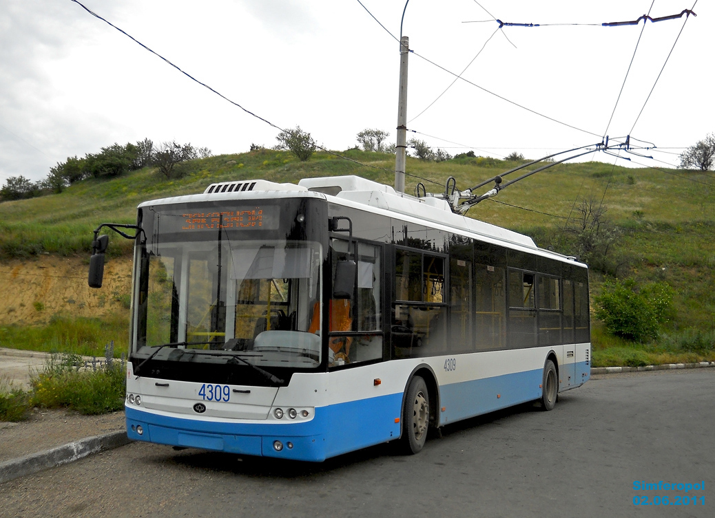 Крымский троллейбус, Богдан Т70110 № 4309